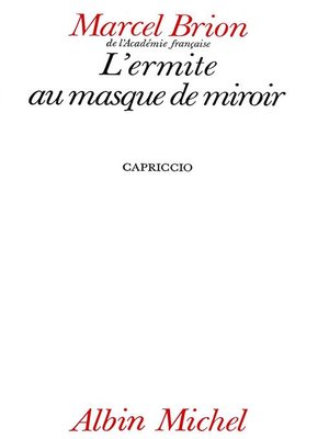 cover image of L'Ermite au masque de miroir -sur velin-